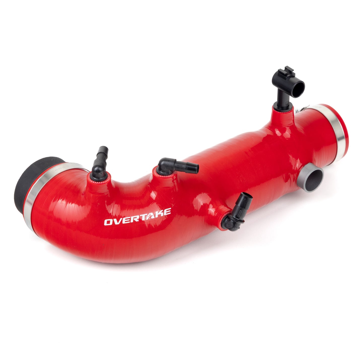 Overtake Silicone Turbo Inlet Hose - Subaru 2004-21 STi, 2002-07 WRX - Red