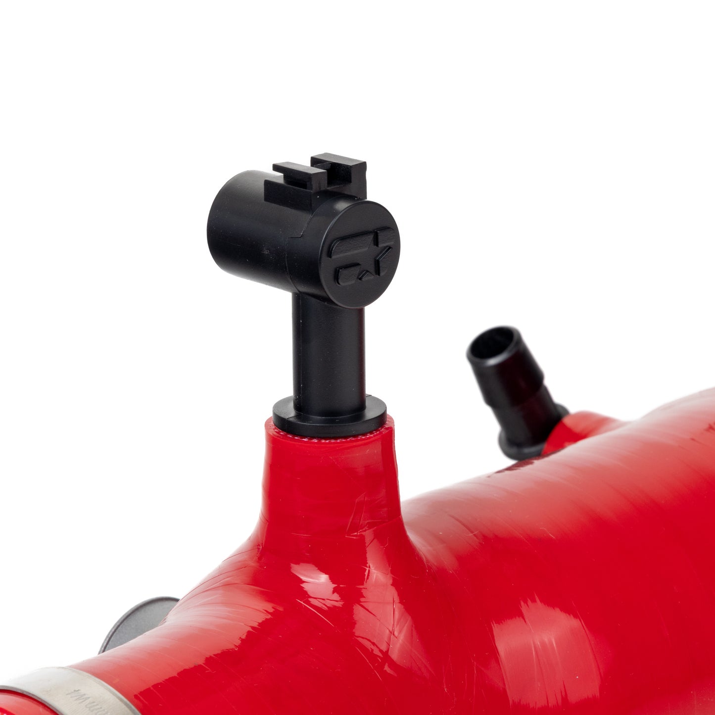 Overtake Silicone Turbo Inlet Hose - Subaru 2004-21 STi, 2002-07 WRX - Red