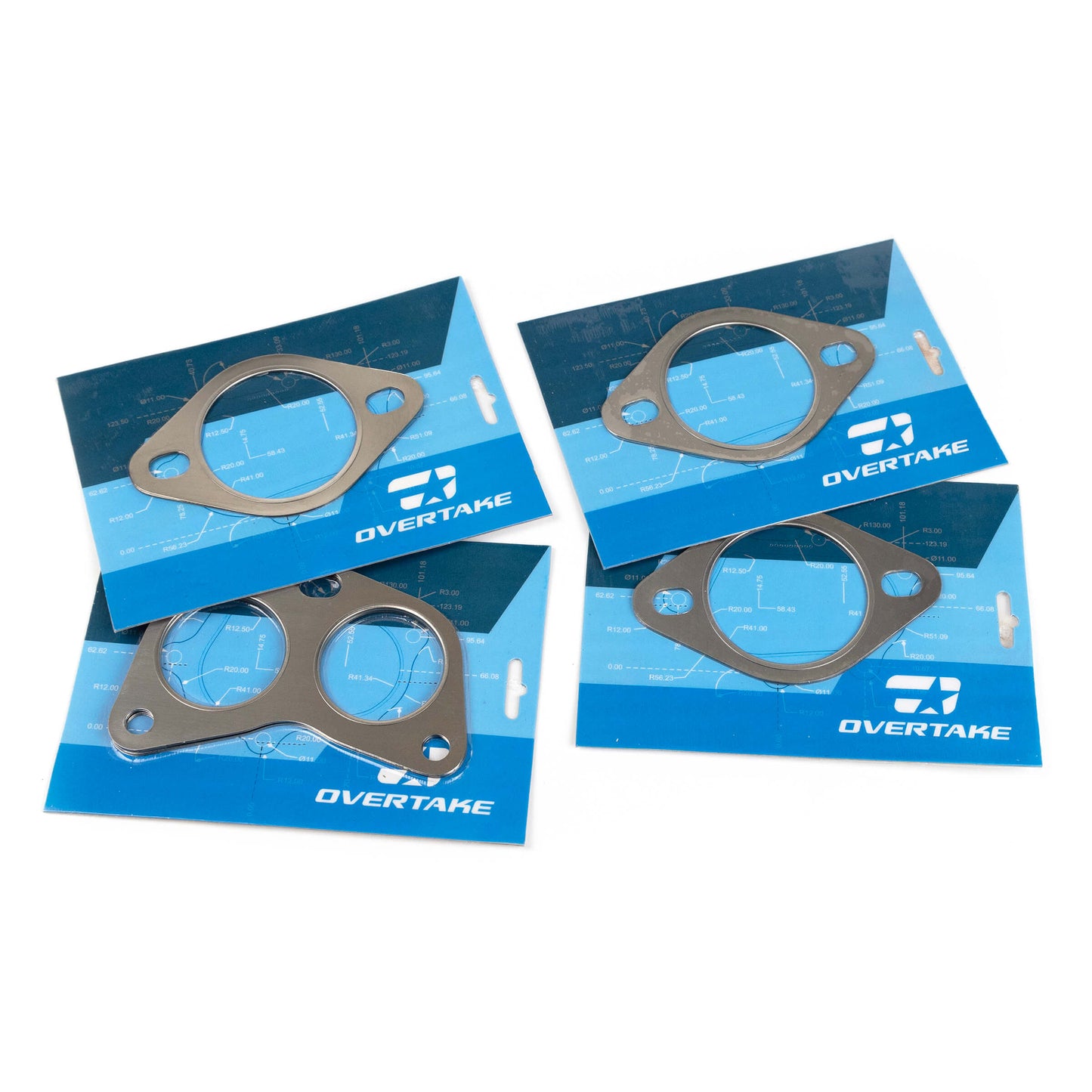 Overtake Exhaust Gasket Set - Subaru Toyota 2013-24 BRZ / FRS / 86