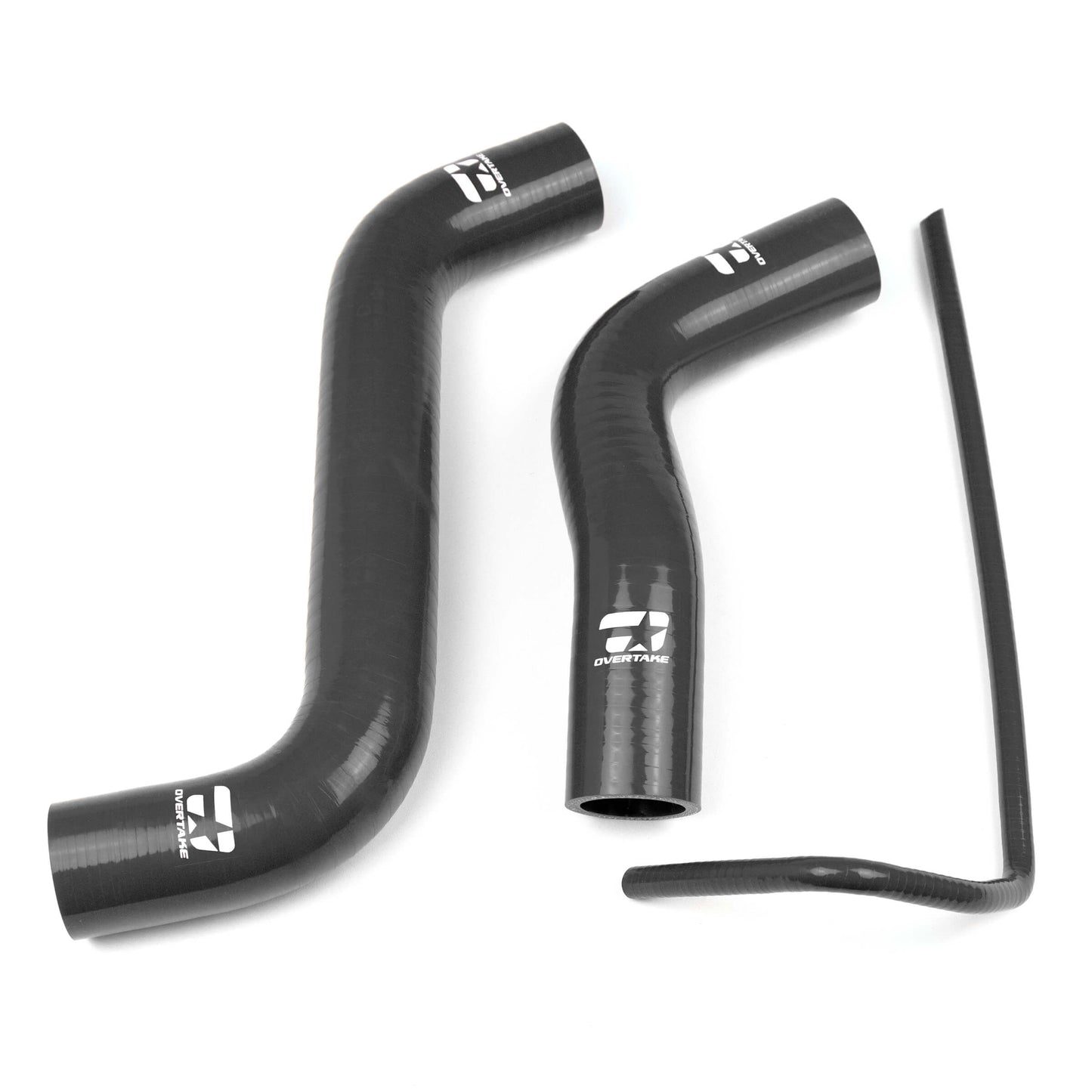 Overtake Radiator Hose Kit BLACK - Subaru 22+ WRX