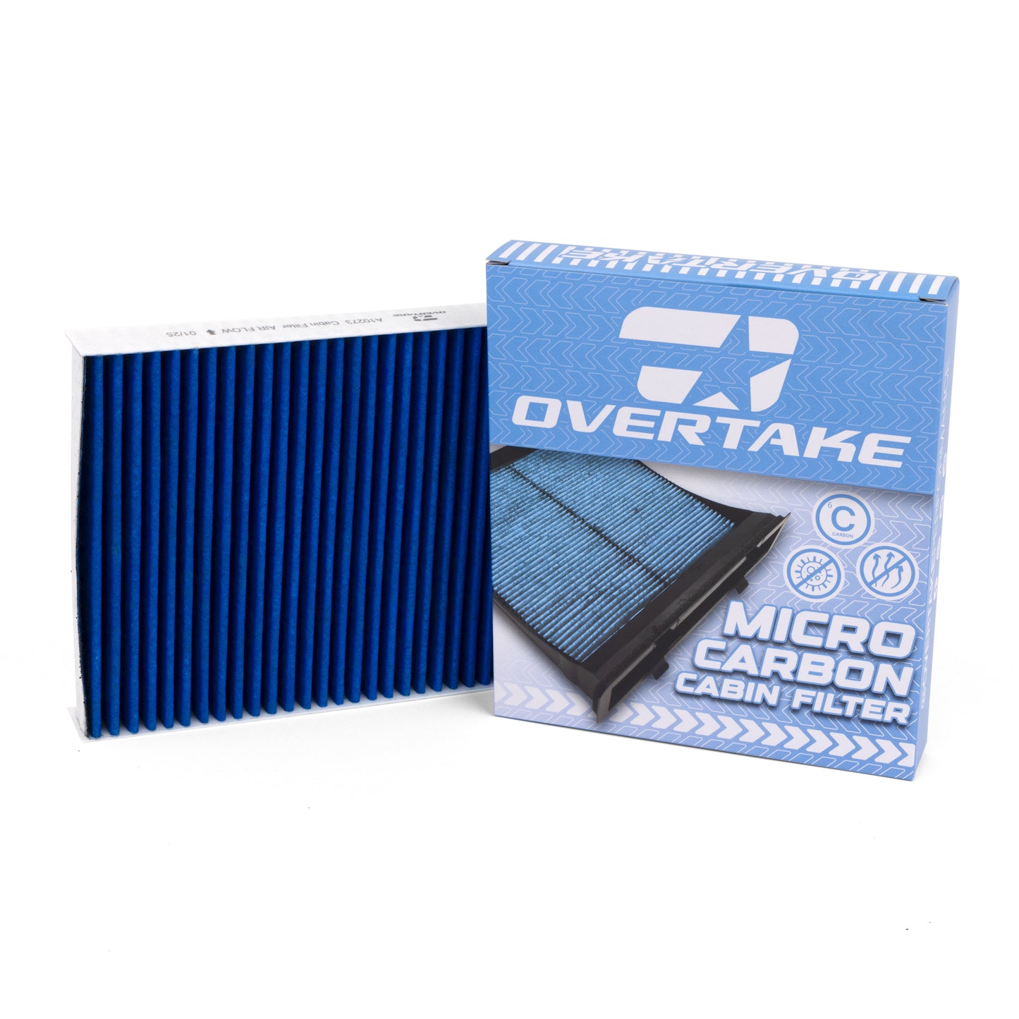 Overtake Micro Carbon Cabin Air Filter - Subaru 02-07 WRX / STI
