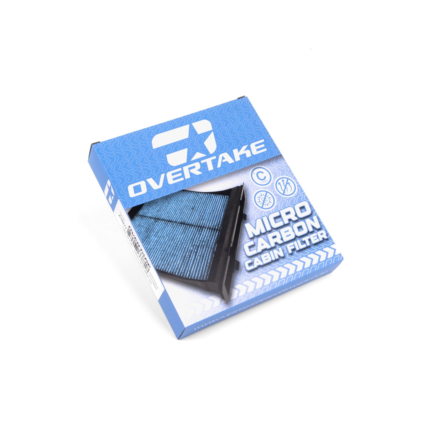 Overtake Micro Carbon Cabin Air Filter - Subaru 02-07 WRX / STI