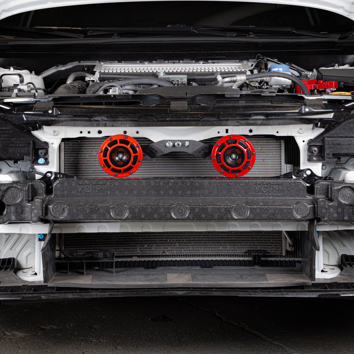 Overtake Hella Horn Mounting Bracket Kit - Subaru 2022+ WRX