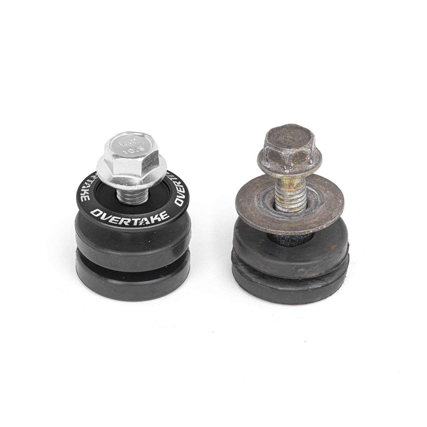 Overtake Top Mount Intercooler Isolator Bushings - Black