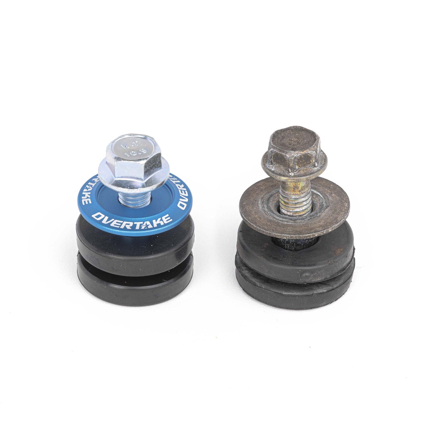 Overtake Top Mount Intercooler Isolator Bushings - Blue