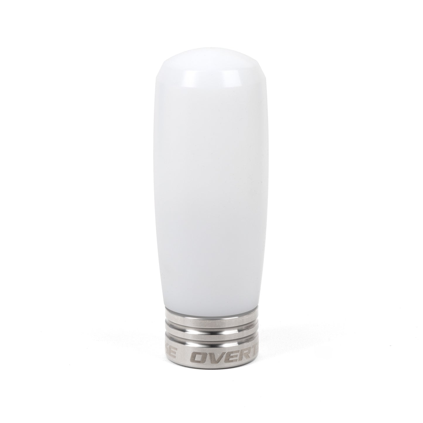 Overtake ModKnob Weighted Delrin Shift Knob - Tall White - MT Subaru