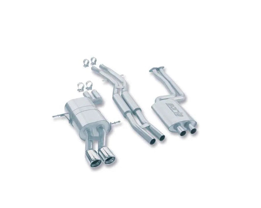 Borla Exhaust Cat-Back System for 1999-2006 BMW 323i/325i/328i/330i - T-304 Stainless Steel