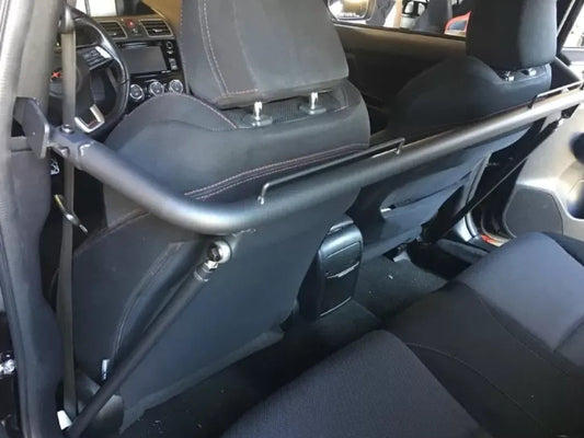 Cipher Auto Racing Harness Bar Black Powder Coated Subaru WRX|STI 2015-2021
