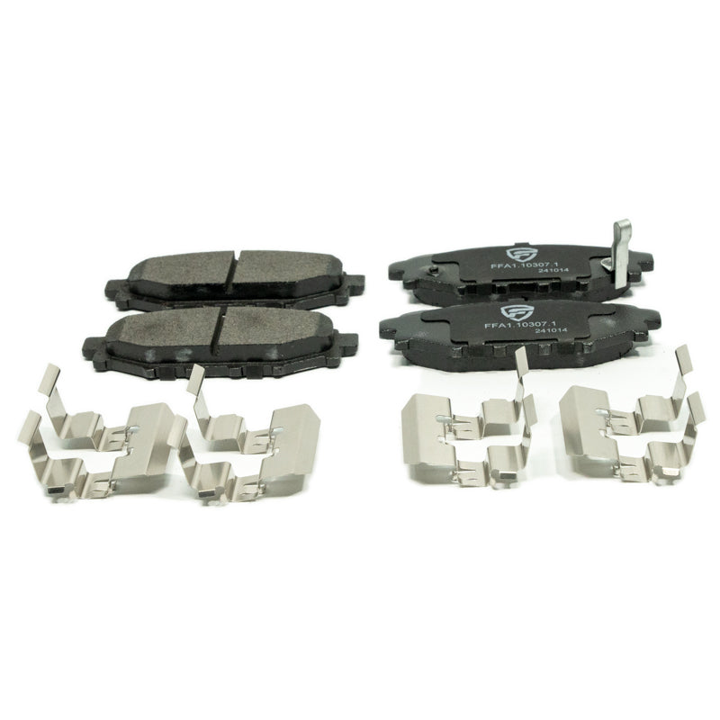 FactionFab V2 Brake Pads - 2008-21 Subaru WRX - Rear