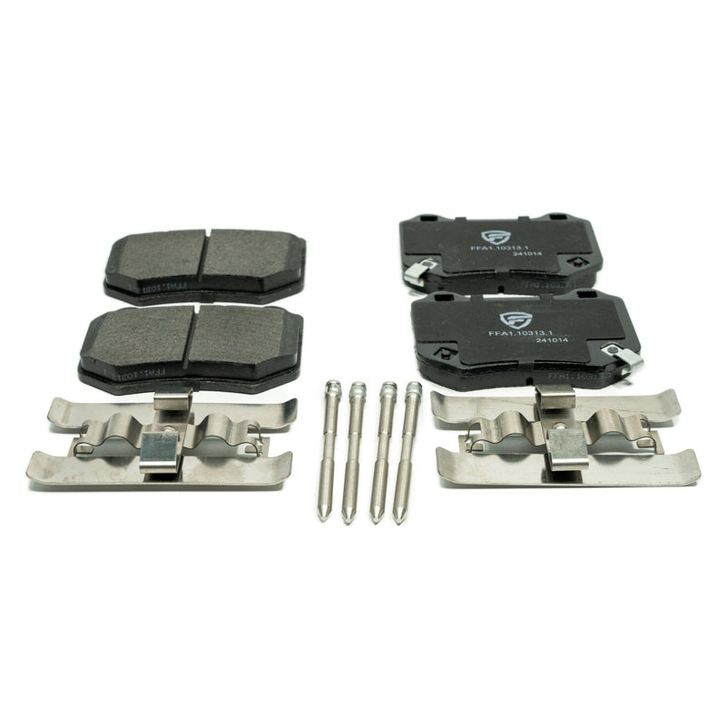 FactionFab V2 Brake Pads - 2018-21 Subaru STI - Rear