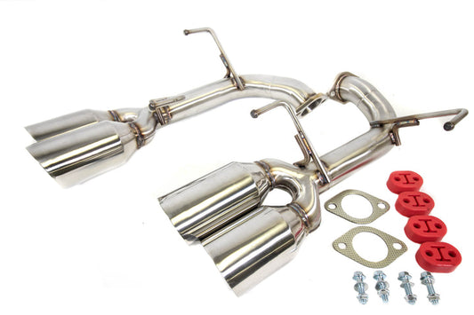PLM Subaru WRX & STI 2015 - 2021 Axle-Back Exhaust Muffler Deletes V2 (Polished Tips)