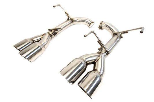 PLM Subaru WRX & STI 2015 - 2021 Axle-Back Exhaust / Muffler Deletes
(Polished Tips)