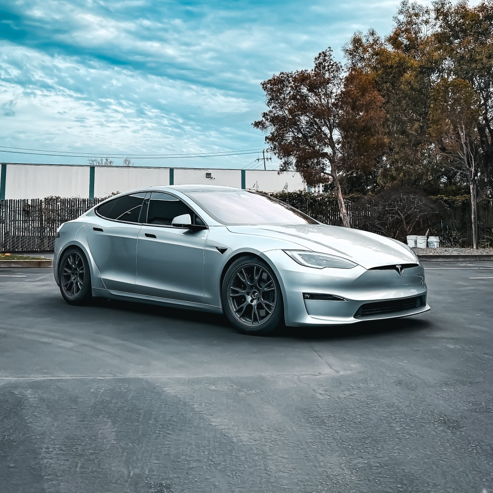 Precision Works Tesla Adjustable Lowering Links - Model S & Model X