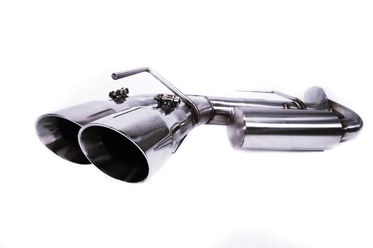 PLM Axle Back Muffler Delete Chevy Camaro SS ZL1 V8 2016 - 2023 Stainless Steel