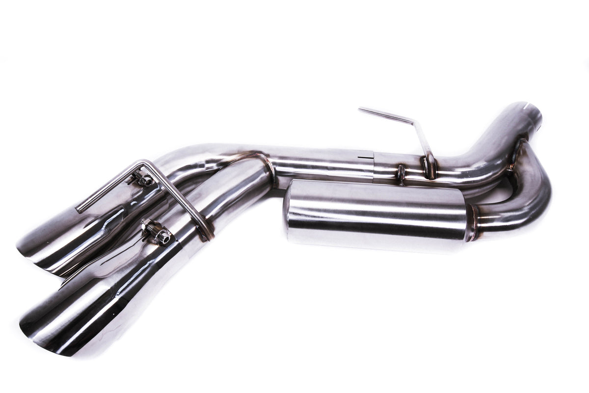 PLM Axle Back Muffler Delete Chevy Camaro SS ZL1 V8 2016 - 2023 Stainless Steel