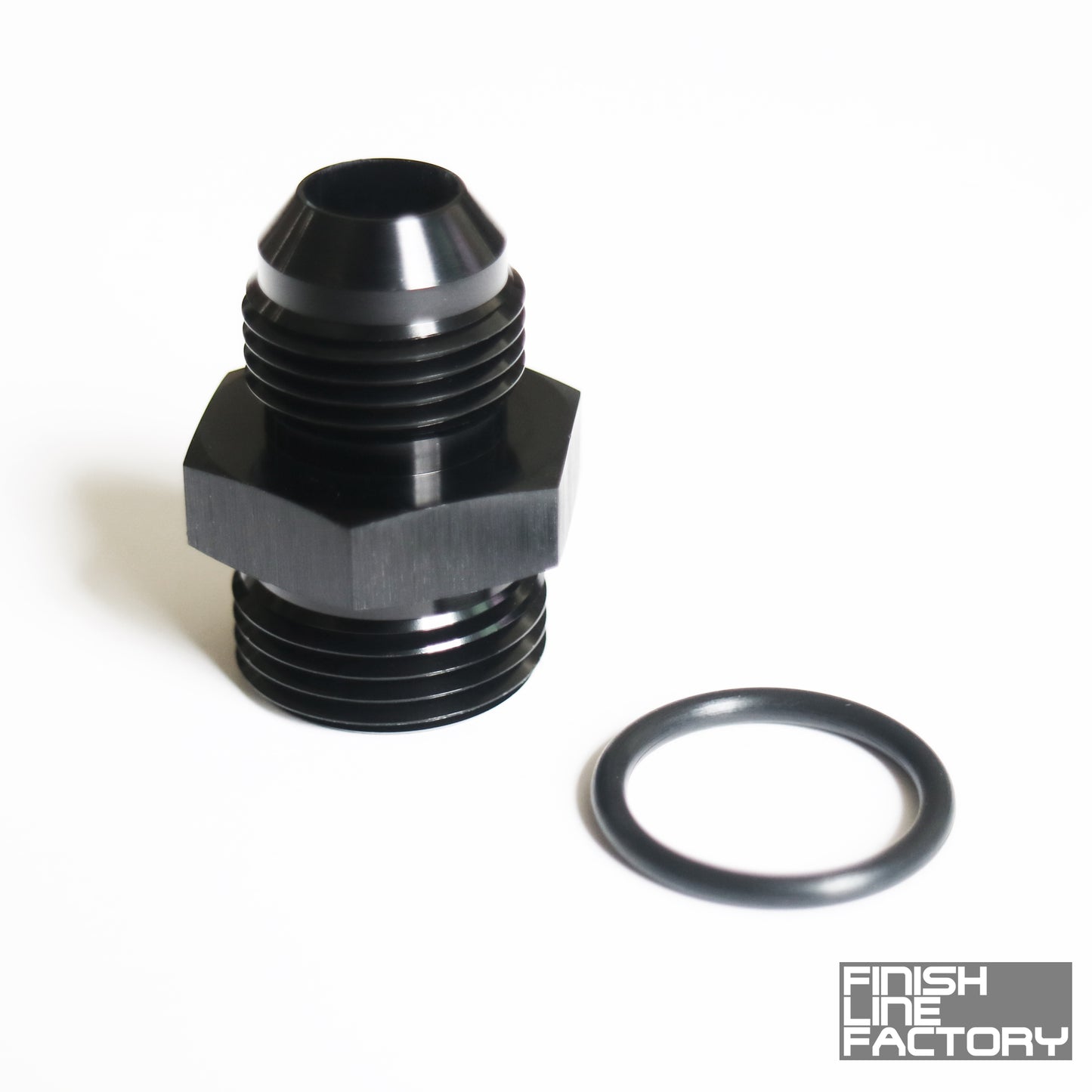 FLF ORB to AN Adapter - Straight - 08 ORB - 08 AN