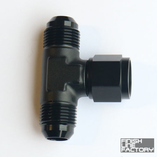 FLF AN Male Tee with Female AN Swivel On Side (MFM) - 16 AN