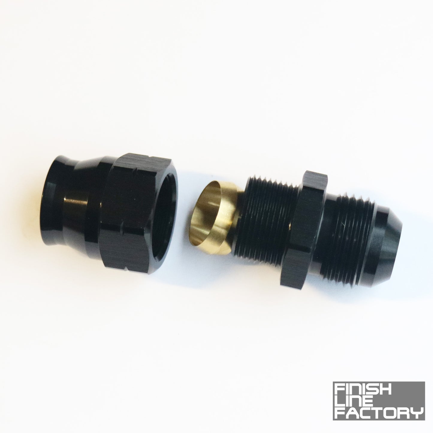 FLF Tube to Male AN Adapter - 3/8 Tube - 06 AN