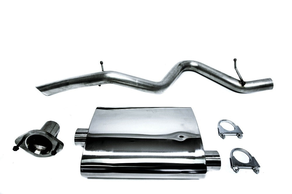 Open Box - PLM Stainless Steel Exhaust Muffler Jeep Wrangler 2001- 2006