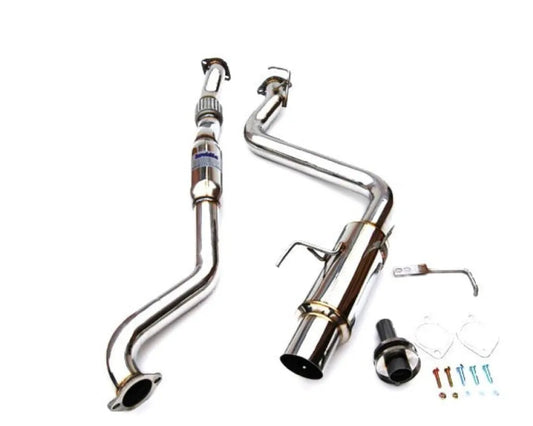 Invidia N1 Catback Exhaust w/ Stainless Steel Tips Subaru WRX 2008-2014