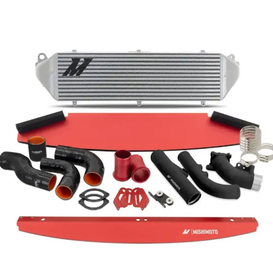 Mishimoto Performance Silver Intercooler Kit w/ Black Pipe Toyota GR Corolla 2023-2025