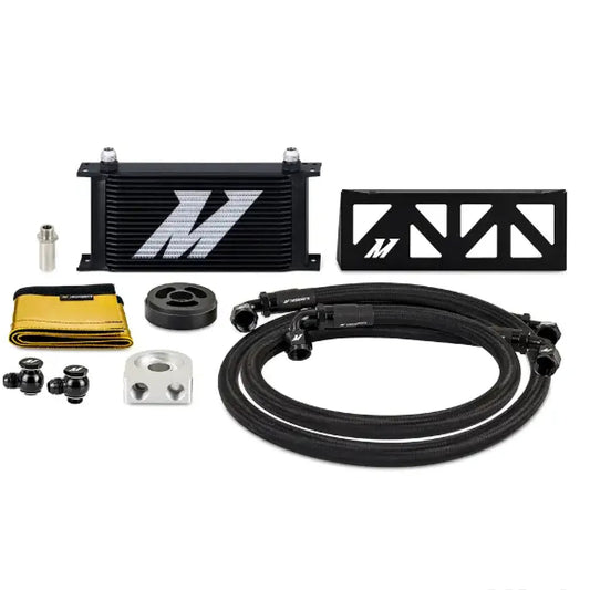 Mishimoto Oil Cooler Kit Toyota GR86 | Subaru BRZ 2022-2024 - Non-Thermostatic Black