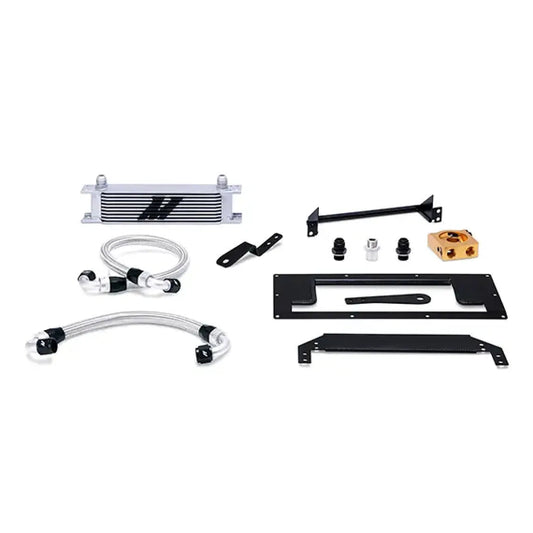 Mishimoto Oil Cooler Kit Mazda Miata 1999-2003 - Silver Thermostatic