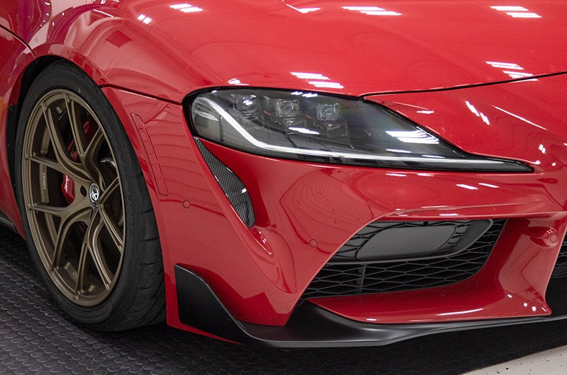 OLM LE Carbon Fiber Front Bumper Vents Covers - 2020 GR Supra