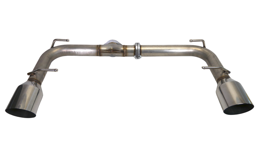 PLM Axle Back Exhaust with Dual Tips 2022+ BRZ GR86 (Polished Tips)