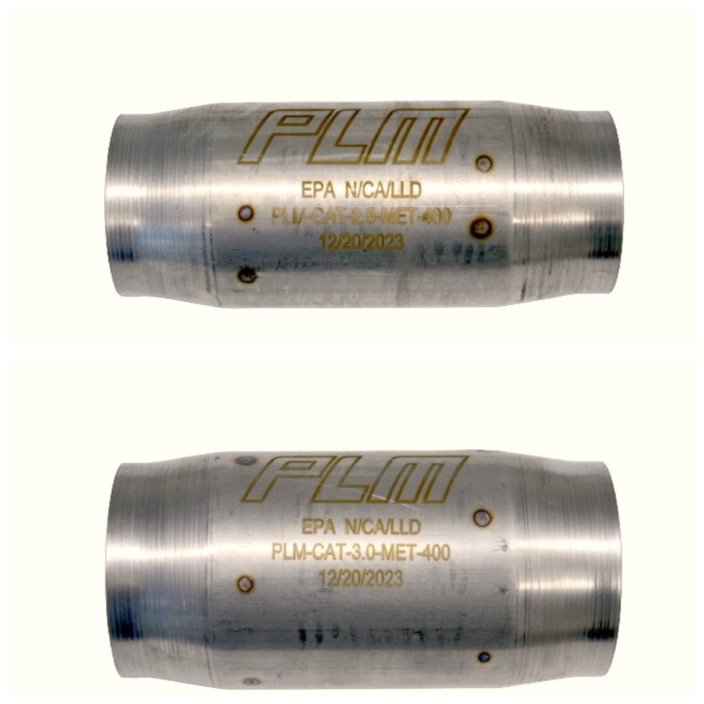 PLM High Flow Performance 400 Cell EPA Metallic Catalytic Converter