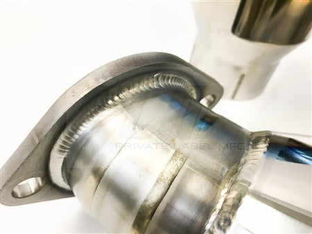 PLM Power Driven Titanium Exhaust - Evo X 08-15 V2 Mitsubishi Lancer Evolution X