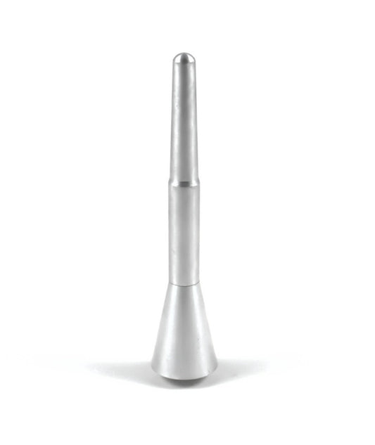 Torque Solution Billet Short Antenna (Silver) : Ford Mustang 2010-2012