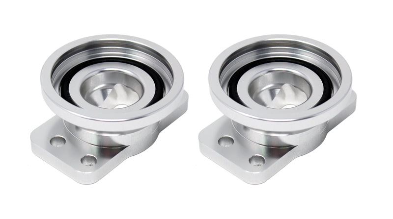 Torque Solution Dual HKS Blow Off Valve Adapter Kit: KIA Stinger 3.3T