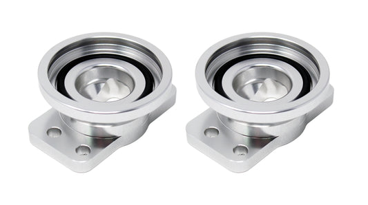 Torque Solution Dual HKS Blow Off Valve Adapter Kit: KIA Stinger 3.3T