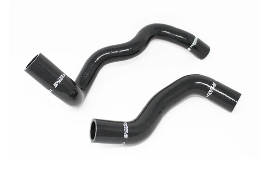 Torque Solution Silicone Radiator Hose Kit (Black): Ford Focus RS 2016+