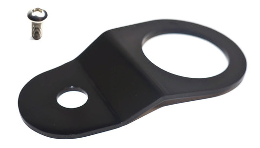 Torque Solution Radiator Mount ( Black ) : Mitsubishi Evolution 7/8/9