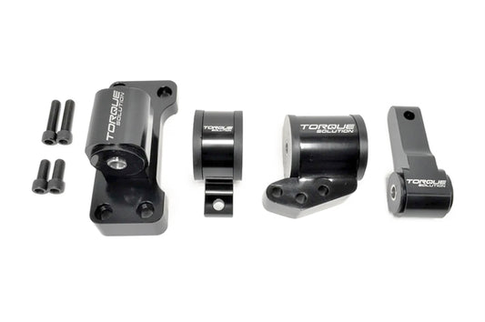 Torque Solution Billet Aluminum 4 Piece Full Engine Mount Kit: Mitsubishi Evolution VII-IX 2001-2006