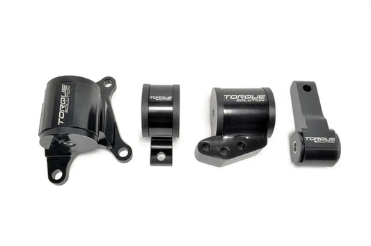 Torque Solution Billet Aluminum 4 Piece Engine Mount Kit: Mitsubishi Evolution VII-IX 2001-2006