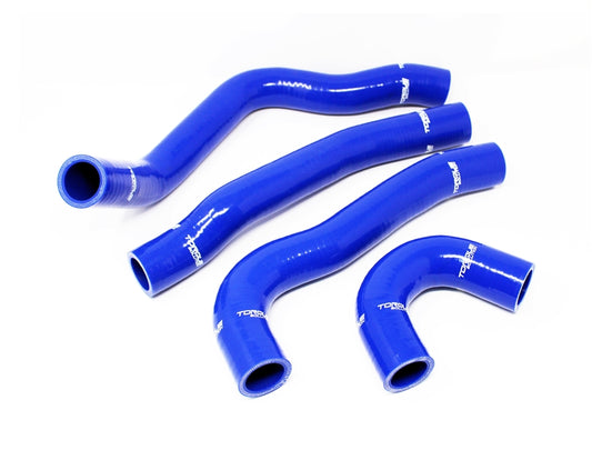 Torque Solution Silicone Radiator Hose Kit (Blue): Mitsubishi Evolution X 2008-2015