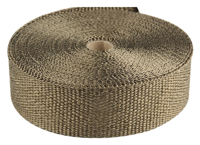 Torque Solution Exhaust Wrap (Volcanic Rock): Universal 2" x 50'