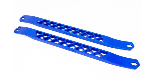Torque Solution Billet Strut Cross Braces (Blue): Toyota GR Supra MKV A90 / A91