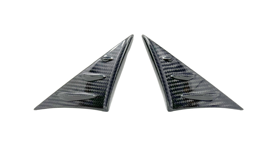 Torque Solution Anti-Buffeting Wind Deflectors: Toyota GR Supra MKV A90 / A91