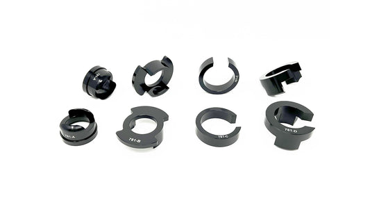 Torque Solution Billet Rear Subframe Inserts: Infiniti Q50 / Q60