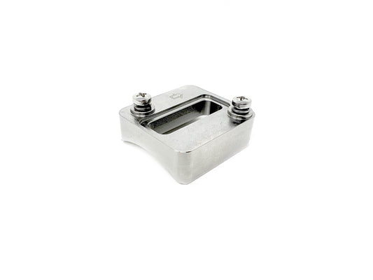 Torque Solution Titanium MAF Flange: For Slot Style HPX / Hitachi Sensors
