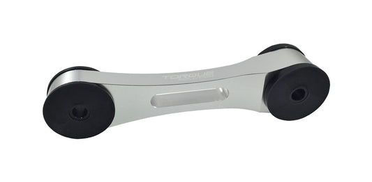 Torque Solution Billet Aluminum Pitch Stop Tranny Mount (Silver): Subaru