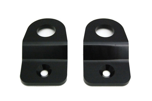 Torque Solution Subaru Radiator Stay Bracket (Black): Subaru Impreza 08-14, WRX / STi 08-19, Legacy 2005-2009