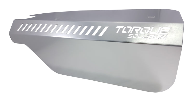 Torque Solution Engine Pulley Cover (Silver): Subaru WRX 2015+