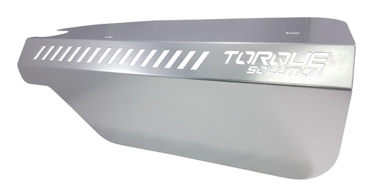 Torque Solution Engine Pulley Cover (Silver): Subaru WRX 2015+