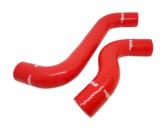 Torque Solution Silicone Radiator Hose Kit (Red): Subaru WRX 15-21 / Forester XT 14-18