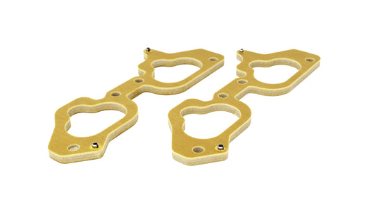 Torque Solution Phenolic Thermal Intake Spacers: 8mm for Subaru EJ Engines
